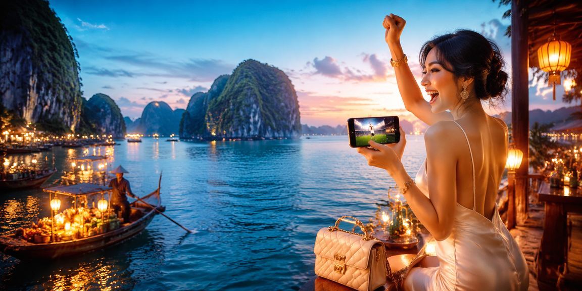 Giao dịch tài chính trên nền tảng giải trí tại Vịnh Hạ Long