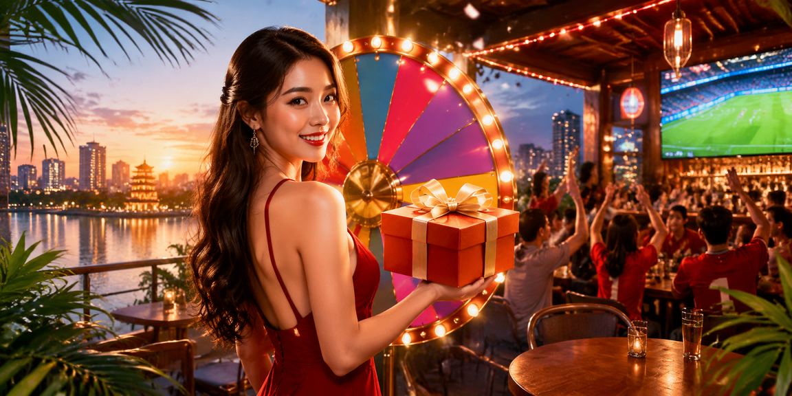 Sảnh casino với bàn quay roulette đầy mê hoặc ở Hà Nội